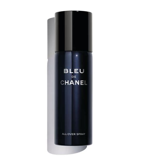 where to spray bleu de chanel